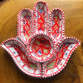 Hamsa Tunisian Ceramic Red