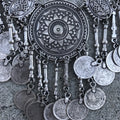 Necklace North African w/ Antique Coins