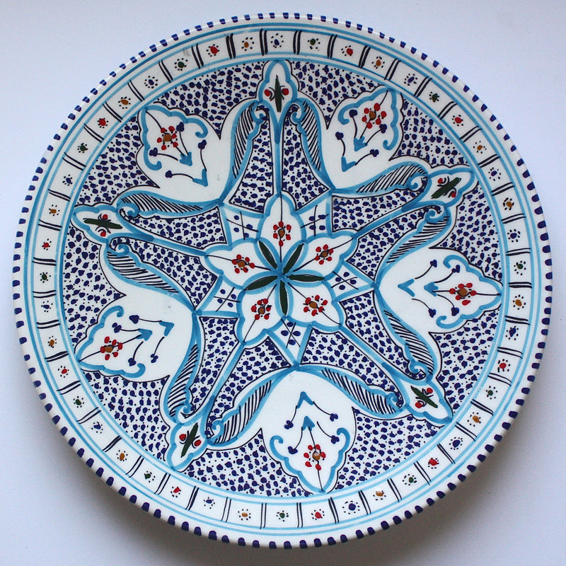 Platter Tunisian Turquoise