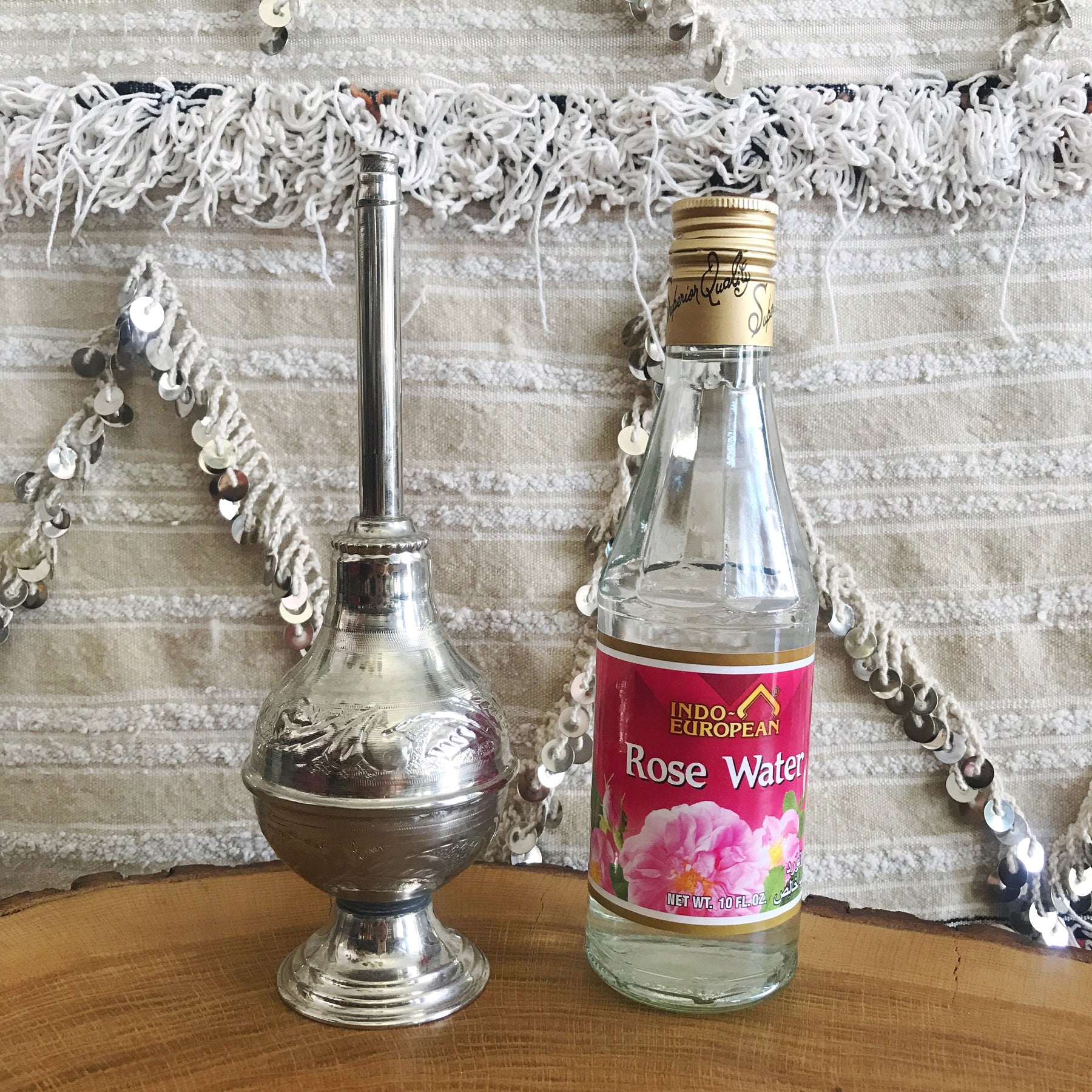 Rose Water Metal Pourer – The Souk